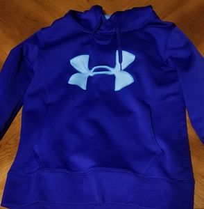 Under Armour small blue hoodie